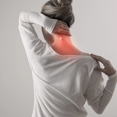 Chiropractic Orland Park IL Woman With Neck Pain